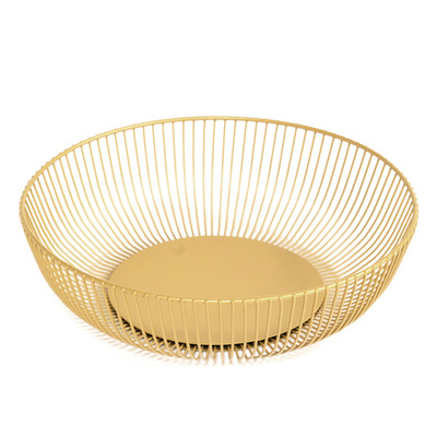 ../frankl24shop/Brotkorb rund 27cm gold